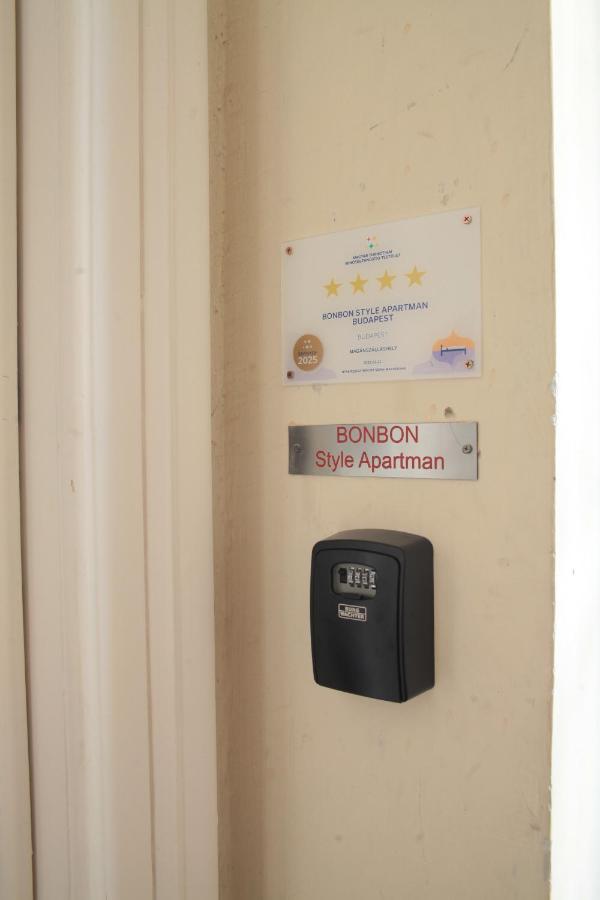Bonbon Style Apartman Budapeşte Dış mekan fotoğraf